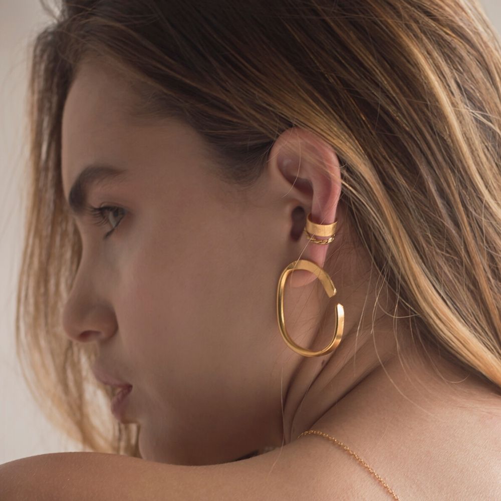 Ear Cuff Curve Mini - Luisa Lōpez