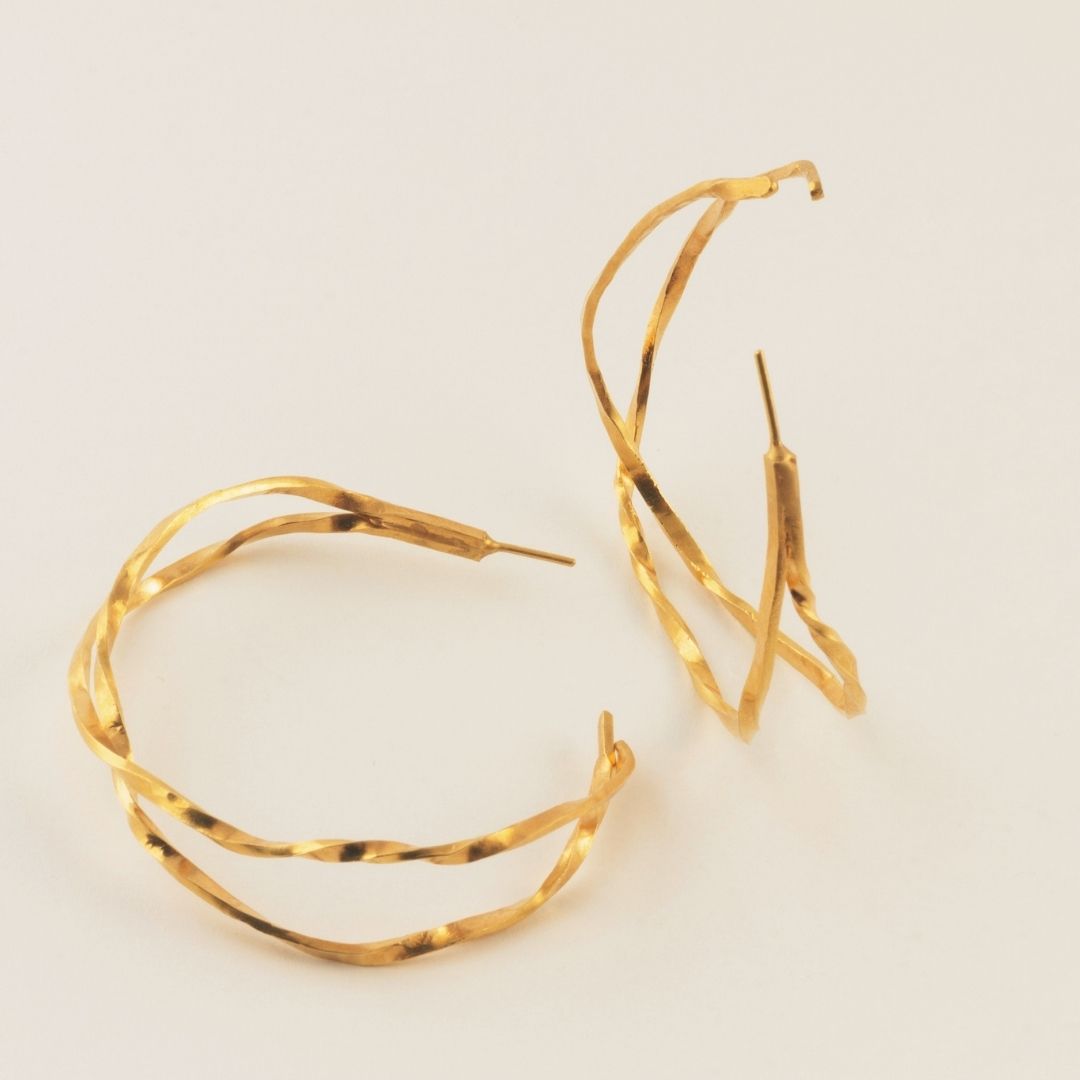 Aretes Greta dobles